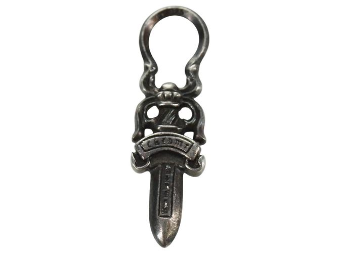 Pendente Daga Chrome Hearts Top Ag925 Argento Auth AMZ116SM - vista 5