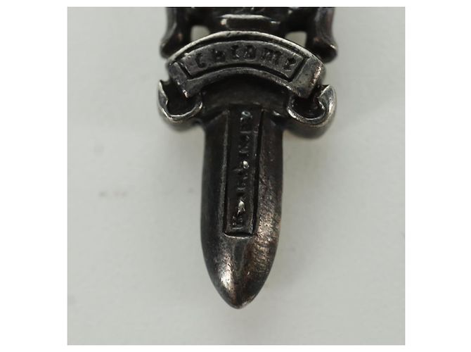 Pendente Daga Chrome Hearts Top Ag925 Argento Auth AMZ116SM - vista 6