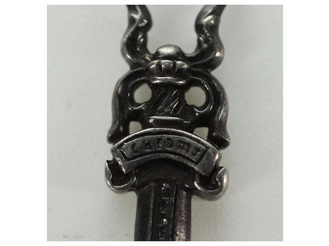 Pendente Daga Chrome Hearts Top Ag925 Argento Auth AMZ116SM - vista 7
