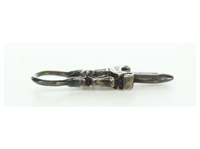 Pendente Daga Chrome Hearts Top Ag925 Argento Auth AMZ116SM - vista 9
