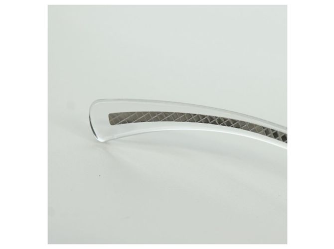 Occhiali da sole CHANEL in plastica trasparente 71287A CC Auth BSZ561M - vista 10