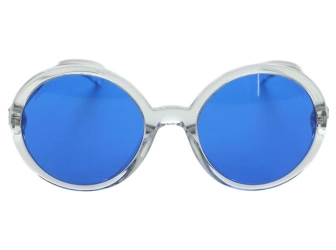 Occhiali da sole CHANEL in plastica trasparente 71287A CC Auth BSZ561M - vista 13