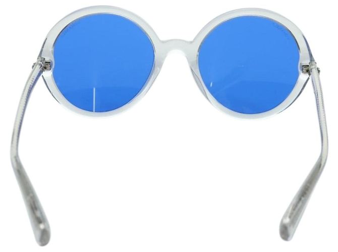 Occhiali da sole CHANEL in plastica trasparente 71287A CC Auth BSZ561M - vista 2