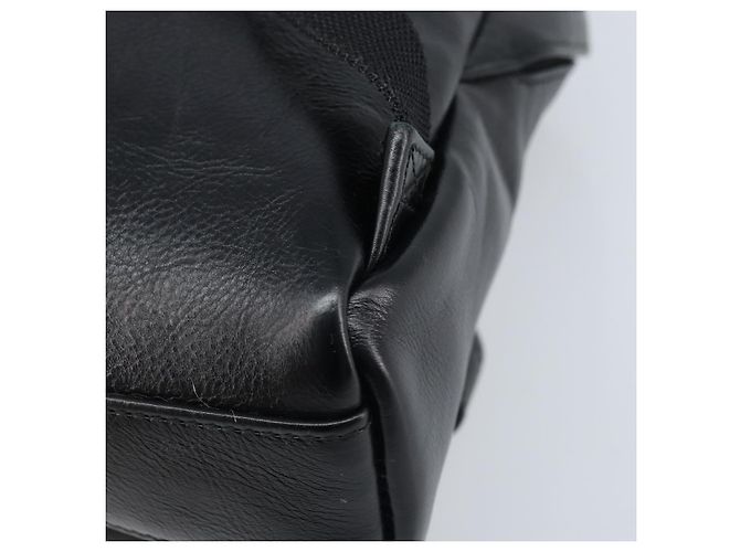 Zaino in pelle nera Balenciaga Argento 580026 Auth 174080A Nero - vista 17