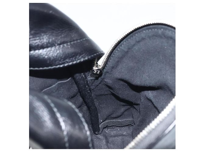 Zaino in pelle nera Balenciaga Argento 580026 Auth 174080A Nero - vista 21