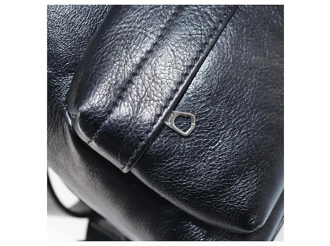 Zaino in pelle nera Balenciaga Argento 580026 Auth 174080A Nero - vista 24