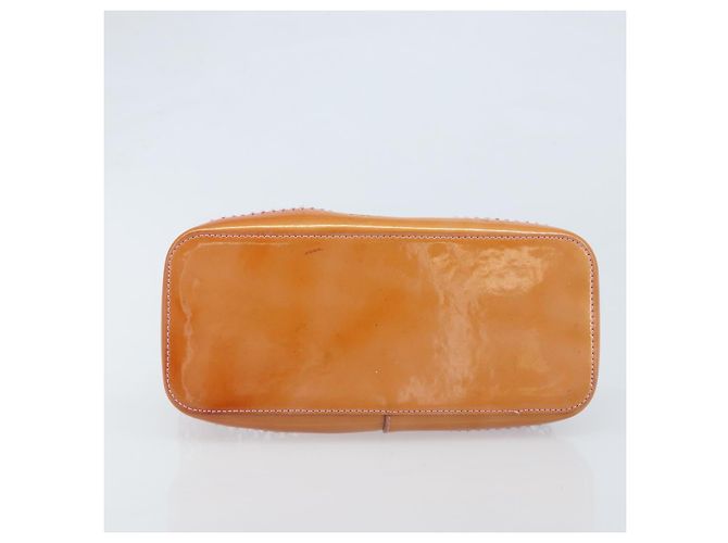 Bolso de mano PRADA de charol de malla rosa Auth LNZ700 - vista 5