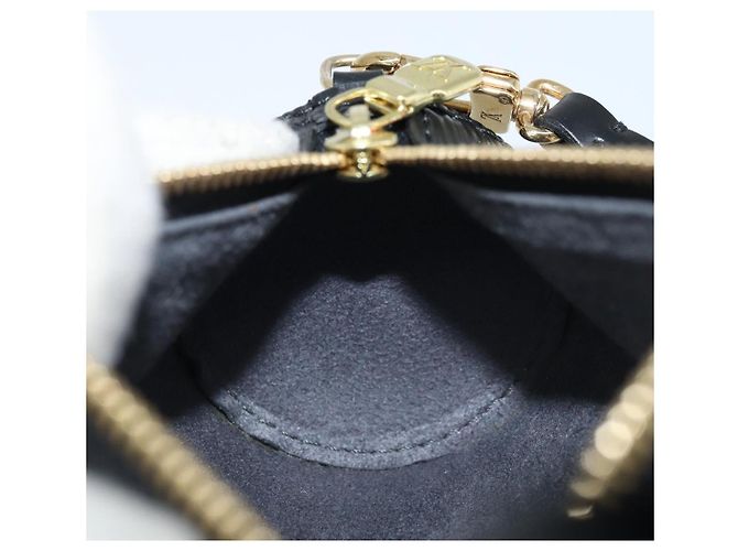 LOUIS VUITTON Pochette Soufflot Epi Nera LV Auth LNZ686 Nero - vista 18