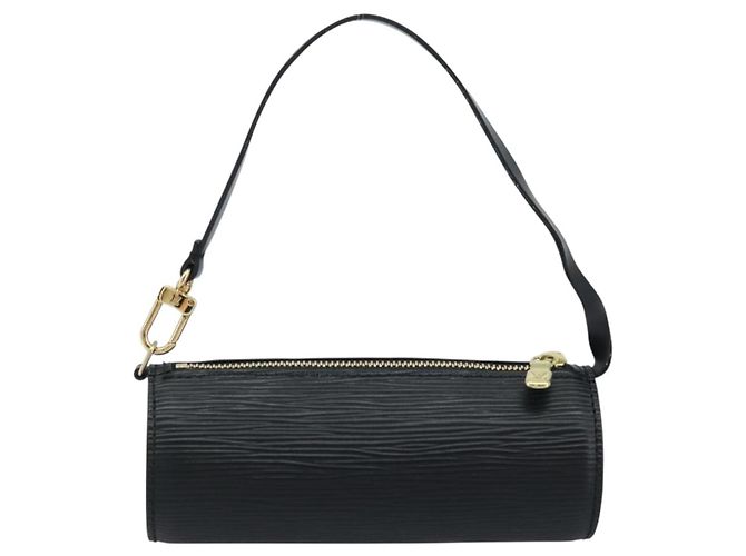 LOUIS VUITTON Pochette Soufflot Epi Nera LV Auth LNZ686 Nero - vista 2