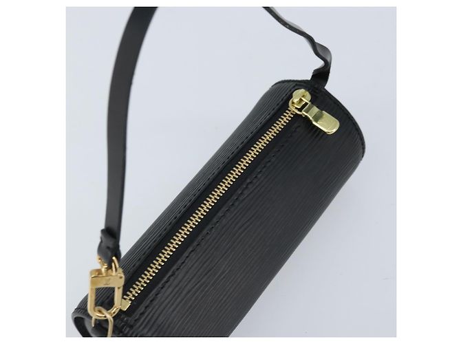 LOUIS VUITTON Pochette Soufflot Epi Nera LV Auth LNZ686 Nero - vista 6