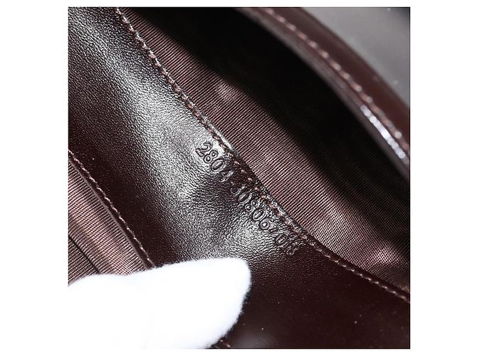 FENDI Zucca Canvas Langer Geldbeutel Schwarz Braun Auth am11162A - Ansicht 12