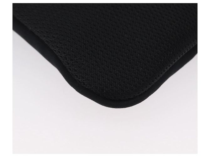 Borsa a spalla sportiva PRADA in tela nera e argento autentica 173881 Nero - vista 14