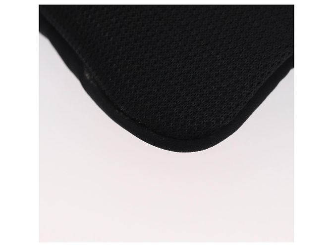Borsa a spalla sportiva PRADA in tela nera e argento autentica 173881 Nero - vista 15