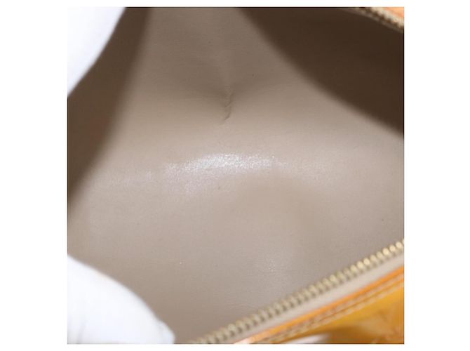 LOUIS VUITTON Borsa a Mano Monogram Vernis Bedford Beige M91006 LV Auth ep13944A - vista 11