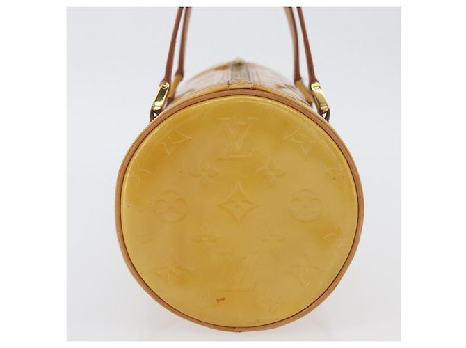 LOUIS VUITTON Borsa a Mano Monogram Vernis Bedford Beige M91006 LV Auth ep13944A - vista 3