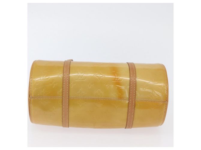 LOUIS VUITTON Borsa a Mano Monogram Vernis Bedford Beige M91006 LV Auth ep13944A - vista 5