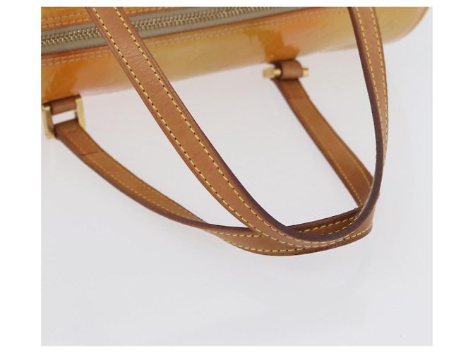 LOUIS VUITTON Borsa a Mano Monogram Vernis Bedford Beige M91006 LV Auth ep13944A - vista 7