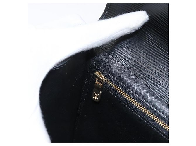 LOUIS VUITTON Clutch Epi Montaigne 27 Nero M52652 LV Auth ep13974 - vista 10