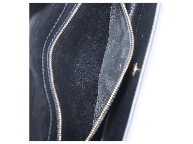 LOUIS VUITTON Clutch Epi Montaigne 27 Nero M52652 LV Auth ep13974 - vista 11