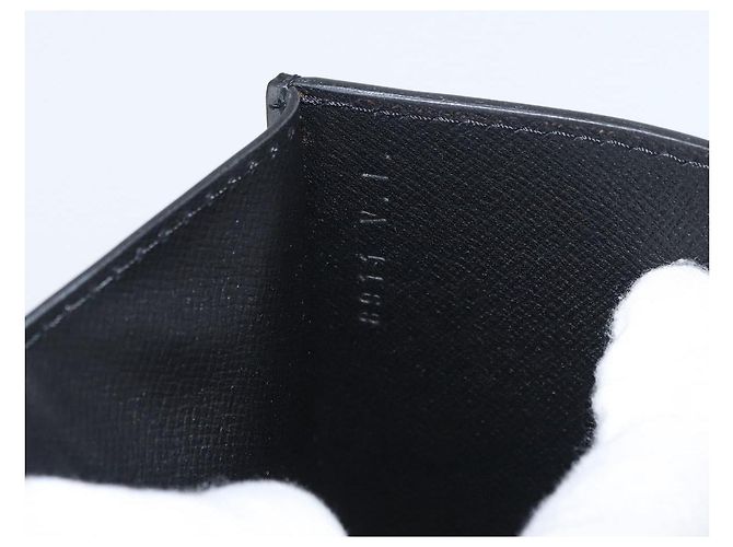 LOUIS VUITTON Clutch Epi Montaigne 27 Nero M52652 LV Auth ep13974 - vista 12