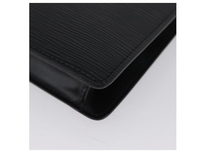LOUIS VUITTON Clutch Epi Montaigne 27 Nero M52652 LV Auth ep13974 - vista 16