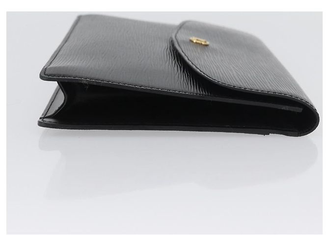 LOUIS VUITTON Clutch Epi Montaigne 27 Nero M52652 LV Auth ep13974 - vista 3