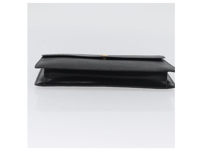 LOUIS VUITTON Clutch Epi Montaigne 27 Nero M52652 LV Auth ep13974 - vista 6