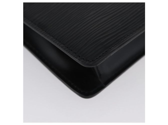 LOUIS VUITTON Clutch Epi Montaigne 27 Nero M52652 LV Auth ep13974 - vista 7