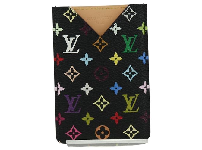 LOUIS VUITTON Handspiegel Monogramm Multicolor Schwarz M92650 Authentisch LV LNZ876A - Ansicht 13