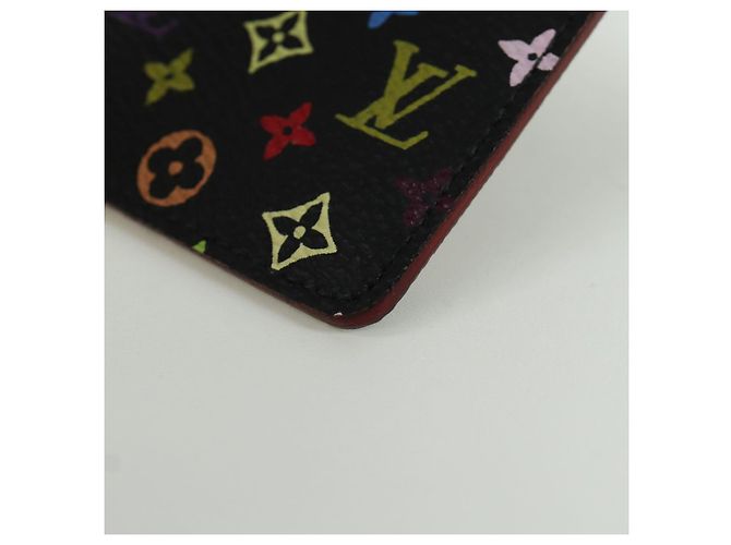 LOUIS VUITTON Handspiegel Monogramm Multicolor Schwarz M92650 Authentisch LV LNZ876A - Ansicht 14