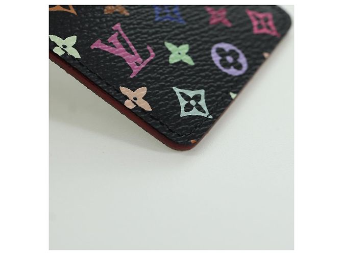 LOUIS VUITTON Handspiegel Monogramm Multicolor Schwarz M92650 Authentisch LV LNZ876A - Ansicht 15