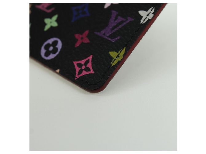 LOUIS VUITTON Handspiegel Monogramm Multicolor Schwarz M92650 Authentisch LV LNZ876A - Ansicht 16