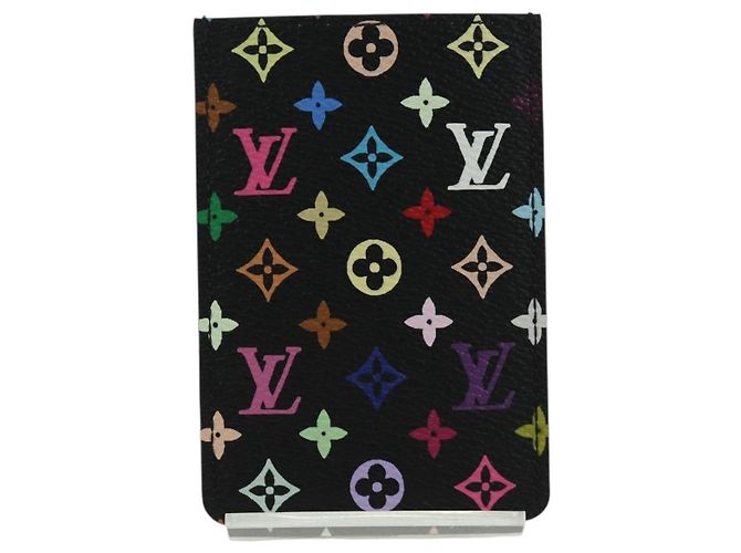 LOUIS VUITTON Handspiegel Monogramm Multicolor Schwarz M92650 Authentisch LV LNZ876A - Ansicht 2