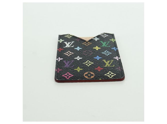 LOUIS VUITTON Handspiegel Monogramm Multicolor Schwarz M92650 Authentisch LV LNZ876A - Ansicht 6