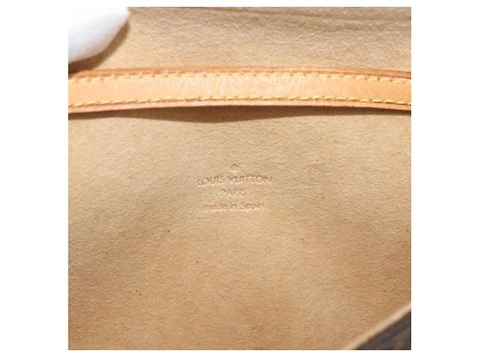 LOUIS VUITTON Pochette Twin PM Monogram Borsa a Spalla M51854 LV Auth BA11631 Monogramma - vista 18