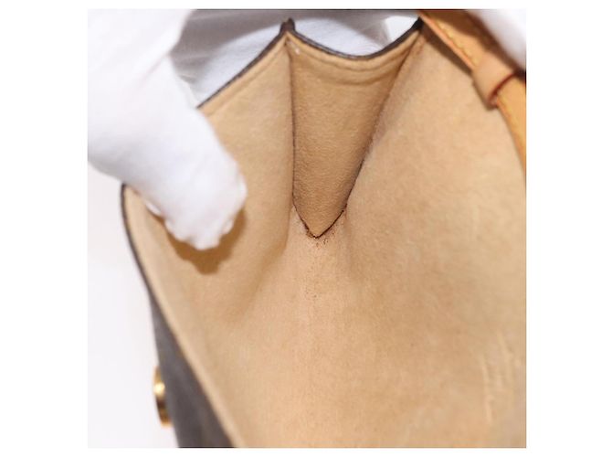 LOUIS VUITTON Pochette Twin PM Monogram Borsa a Spalla M51854 LV Auth BA11631 Monogramma - vista 20