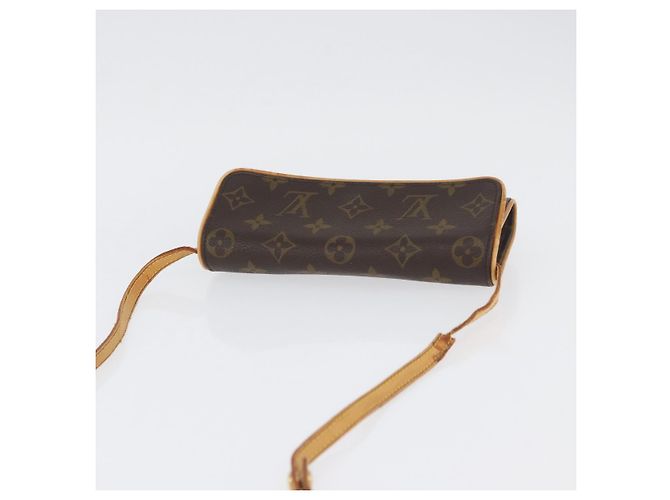 LOUIS VUITTON Pochette Twin PM Monogram Borsa a Spalla M51854 LV Auth BA11631 Monogramma - vista 6