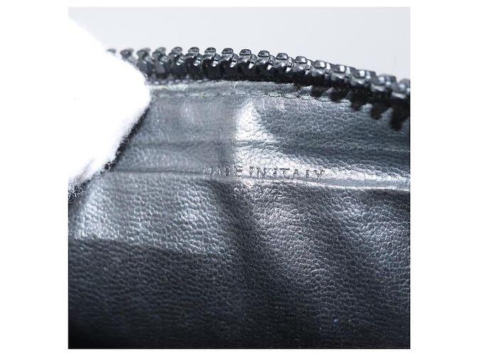 Céline Borsa a Spalla CELINE in Pelle Blu Navy Oro Auth ka3302 D'oro - vista 12