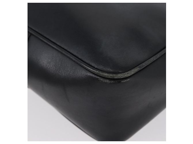 Céline Borsa a Spalla CELINE in Pelle Blu Navy Oro Auth ka3302 D'oro - vista 16