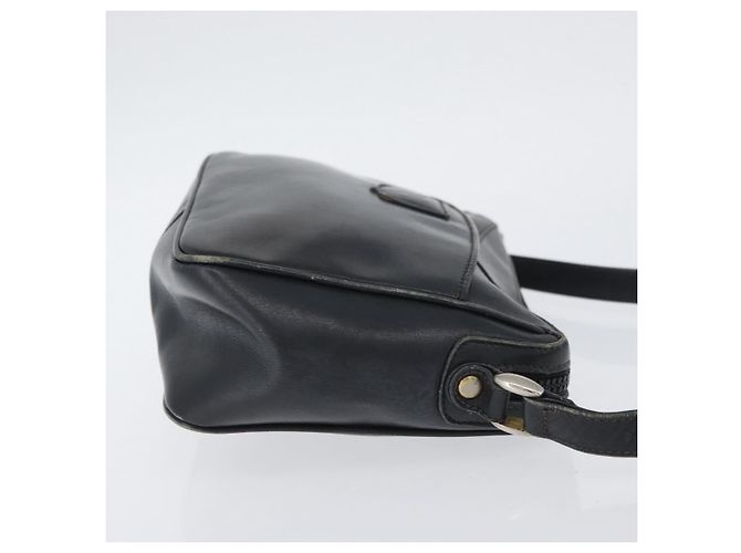 Céline Borsa a Spalla CELINE in Pelle Blu Navy Oro Auth ka3302 D'oro - vista 3