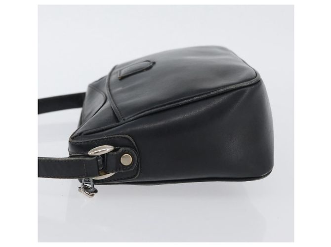 Céline Borsa a Spalla CELINE in Pelle Blu Navy Oro Auth ka3302 D'oro - vista 4
