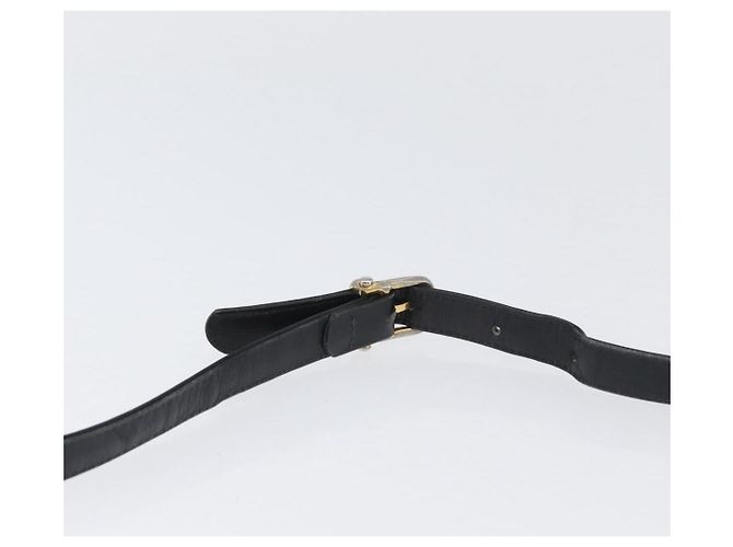 Céline Borsa a Spalla CELINE in Pelle Blu Navy Oro Auth ka3302 D'oro - vista 8