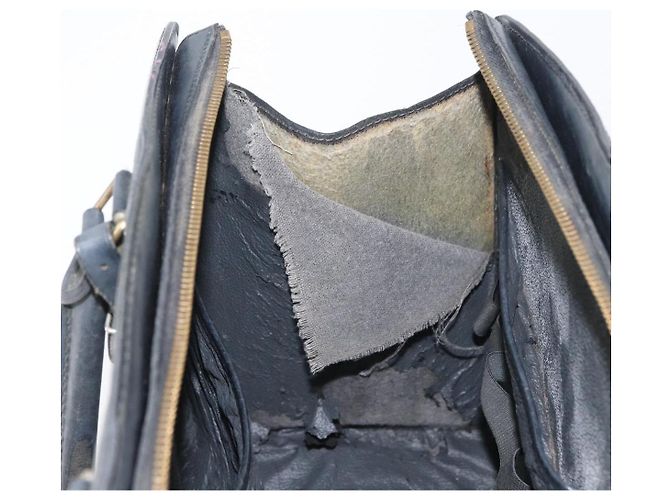 LOUIS VUITTON Borsa a Mano Epi Riviera Nera M48182 LV Auth ti3780 Nero - vista 11