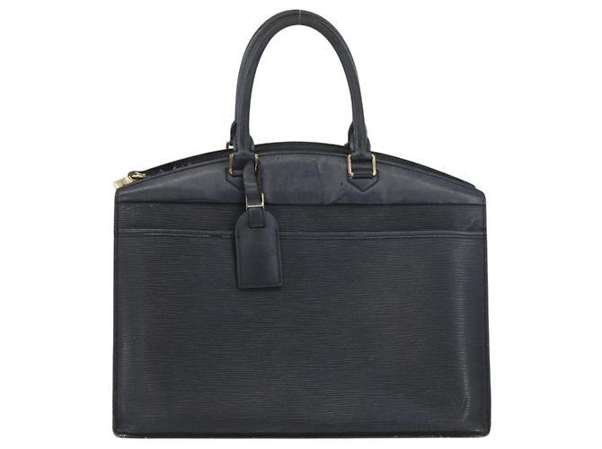 LOUIS VUITTON Borsa a Mano Epi Riviera Nera M48182 LV Auth ti3780 Nero - vista 13