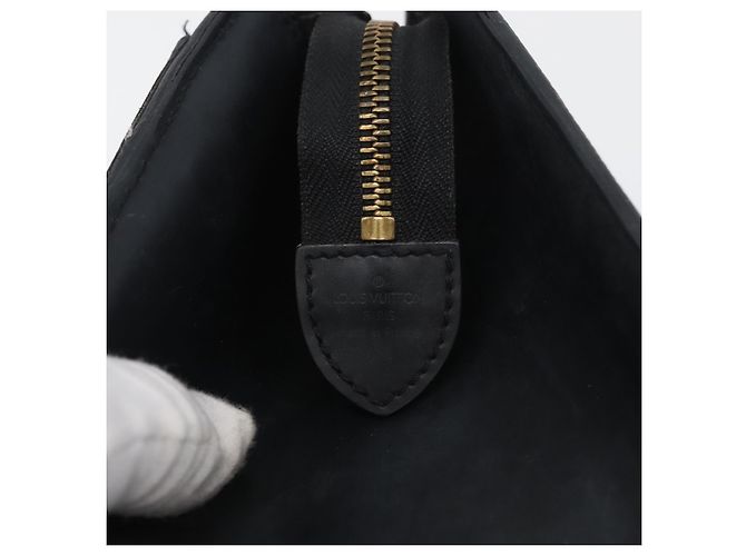 LOUIS VUITTON Borsa a Mano Epi Riviera Nera M48182 LV Auth ti3780 Nero - vista 17
