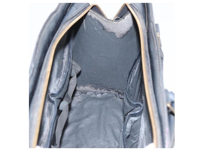 LOUIS VUITTON Borsa a Mano Epi Riviera Nera M48182 LV Auth ti3780 Nero - vista 20