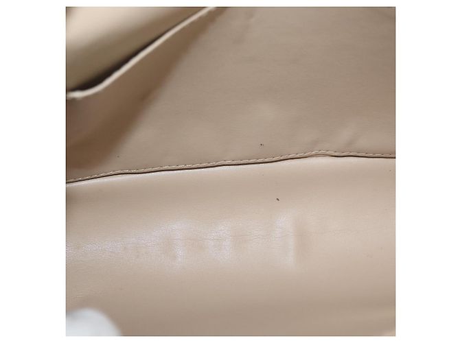 LOUIS VUITTON Borsa Thompson Street Monogram Vernis Beige M91301 LV Auth ep13928 - vista 11