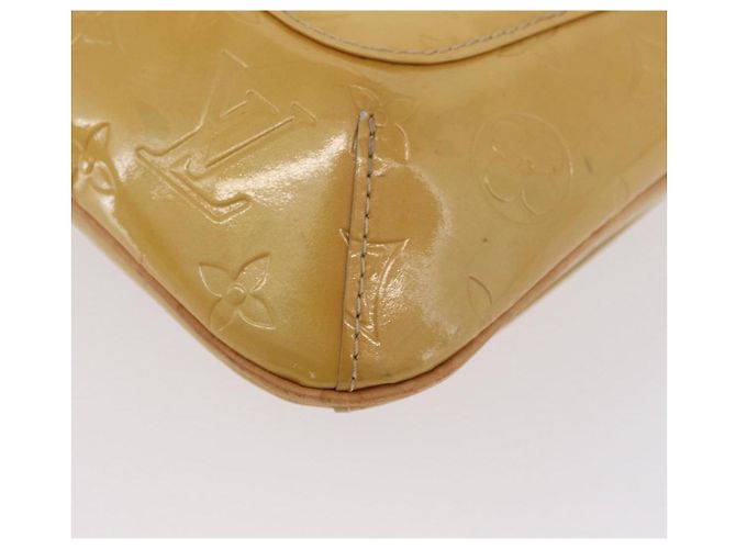 LOUIS VUITTON Borsa Thompson Street Monogram Vernis Beige M91301 LV Auth ep13928 - vista 17