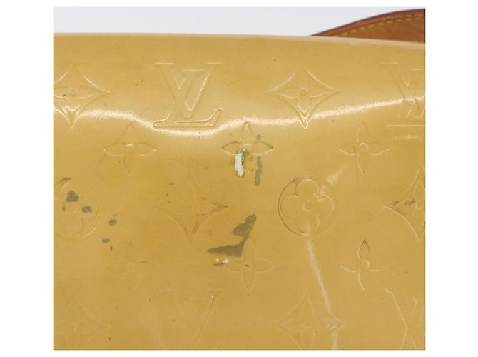 LOUIS VUITTON Borsa Thompson Street Monogram Vernis Beige M91301 LV Auth ep13928 - vista 2