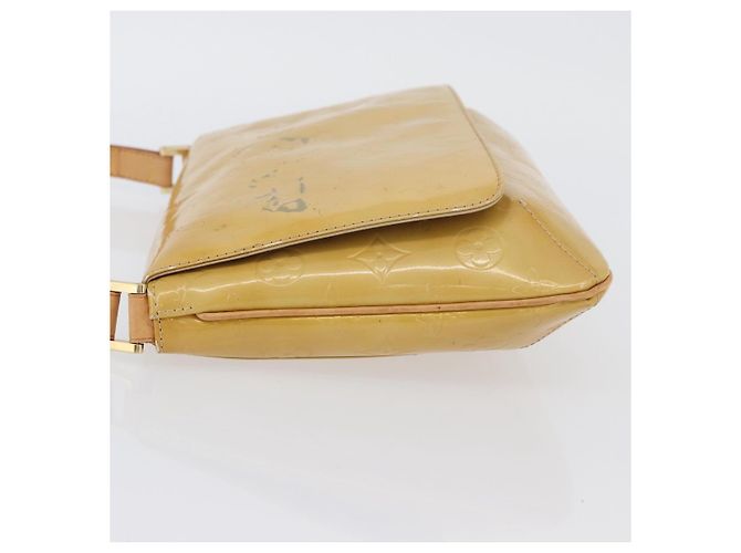 LOUIS VUITTON Borsa Thompson Street Monogram Vernis Beige M91301 LV Auth ep13928 - vista 5